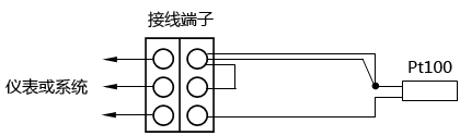Pt100熱電阻接線方式的改進
