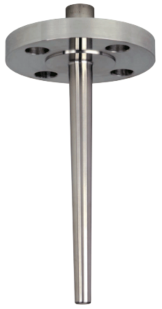 整體鉆孔錐形固定法蘭式溫度計(jì)套管