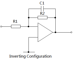 采用運(yùn)算放大器的一階低通濾波器1