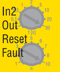 安全繼電器PNOZ s5的定時設(shè)置