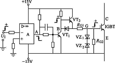 IGBT的開(kāi)通與關(guān)斷則成就了變頻器輸出等同于按正弦規(guī)律變化的脈沖波