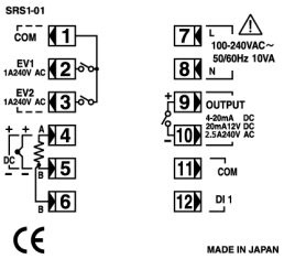 SRS1數字調節器接線圖