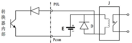 電磁流量計數字量輸出接繼電器